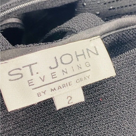 New St John evening top/jacket embellished sz 2 - Picture 5 of 8